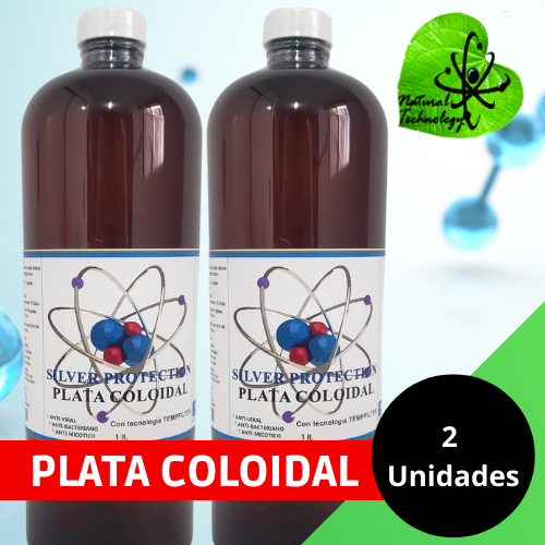 2 Pack Plata Coloidal