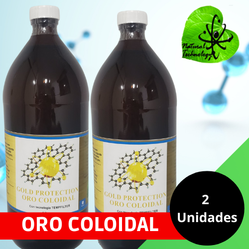 2 Pack Oro Coloidal